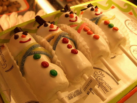 snowman marshmallow 