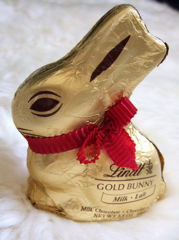 gold bunny milk chocolate