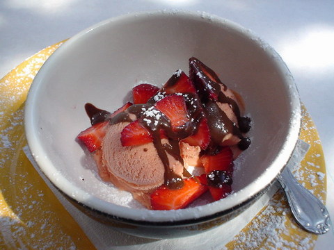 blood orange sorbetto