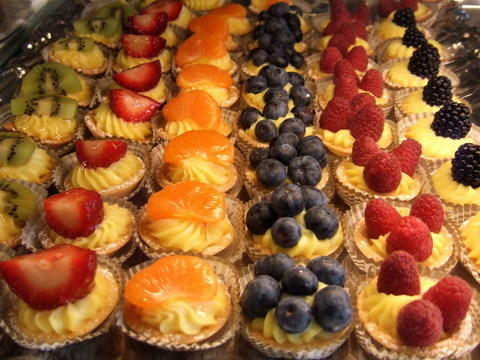 mini fruit tarts